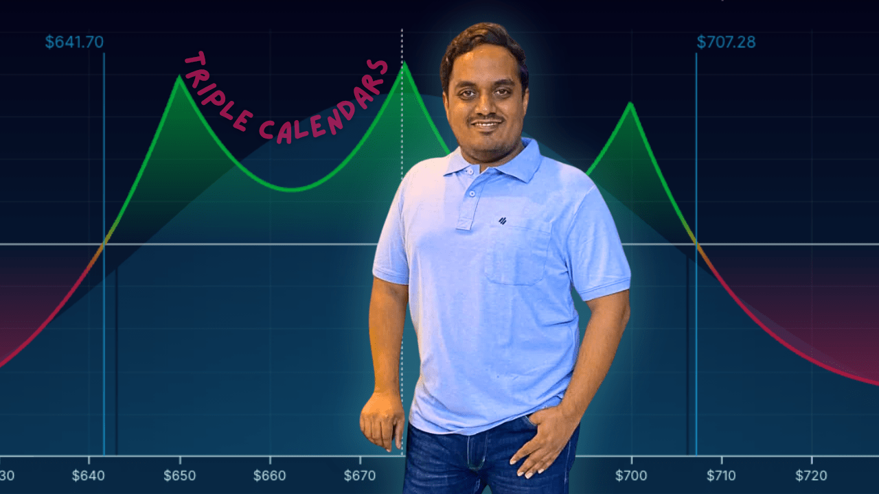 Vipul presents his triple calendar spread options strategy