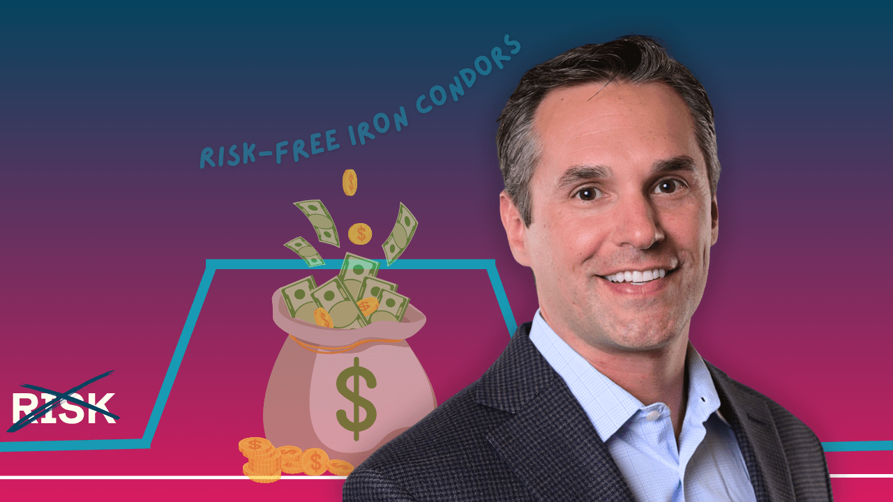 Steve Burnich shares how he transforms double calendar spreads into risk-free iron condors.